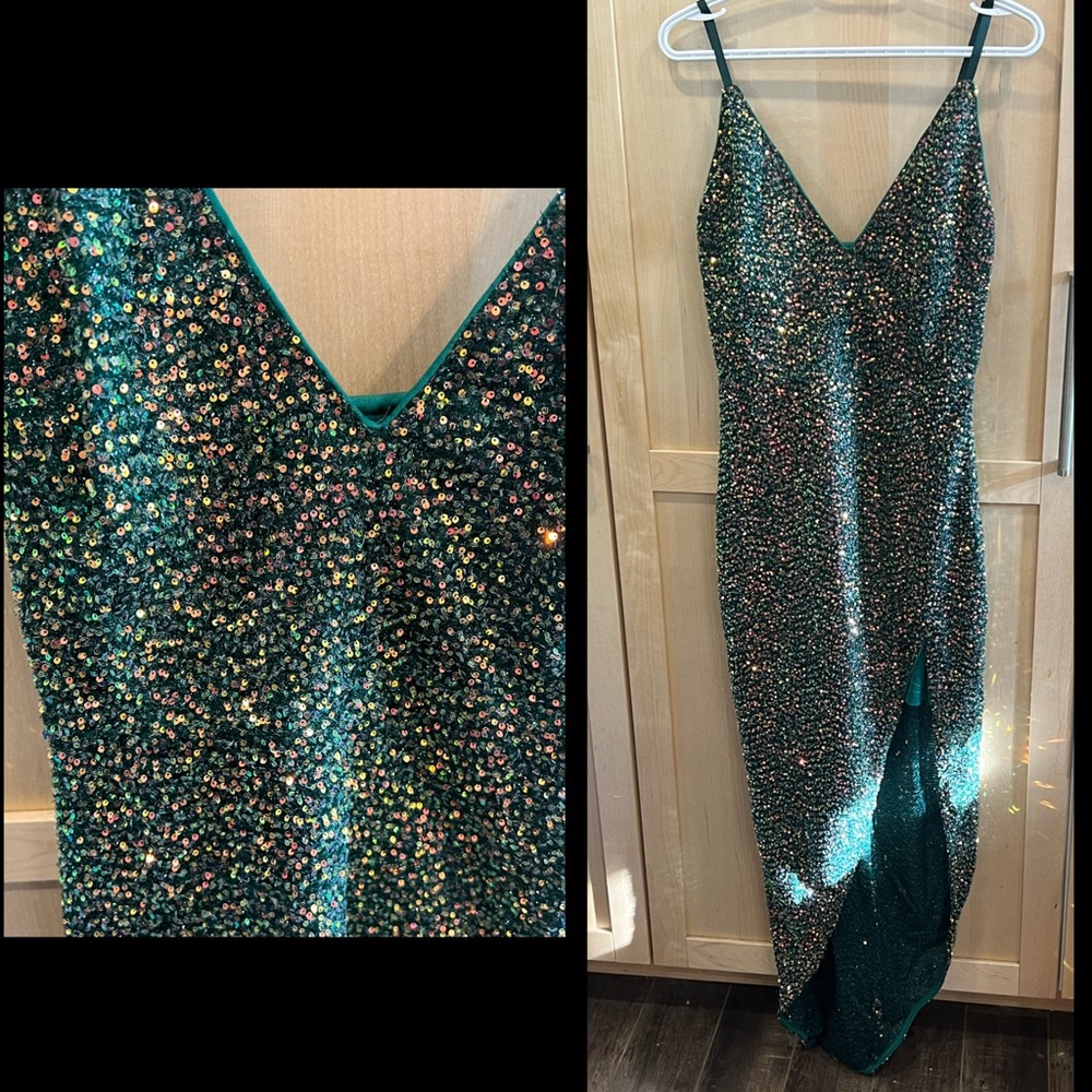 Sparkly ✨ Green Dress ✨